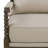 Herndon Upholstered Bobbin Accent Chair Beige and Natural-50530165-10487065