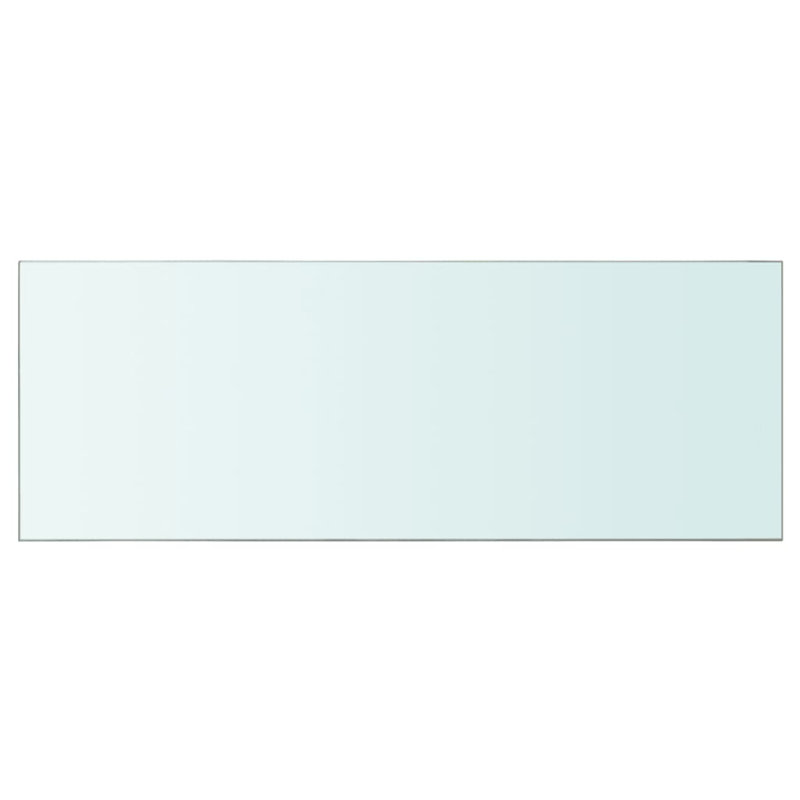 Tablette en verre, H 0,31 po x l 31,5 po x P 11,8 po