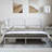 Chuckie SvidaXL Metal Bed Frame, Sturdy Steel, No Mattress-685088309-685088314