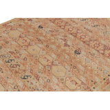 Distressed Homage Kilim Wool Floral Area Rug