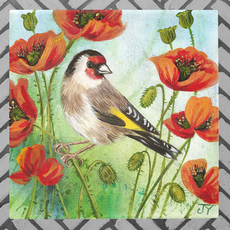 JUDITH YATES Farmhouse Wall Decor on Ceramic