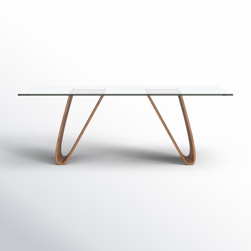 Avanicole Glass Top Dining Table