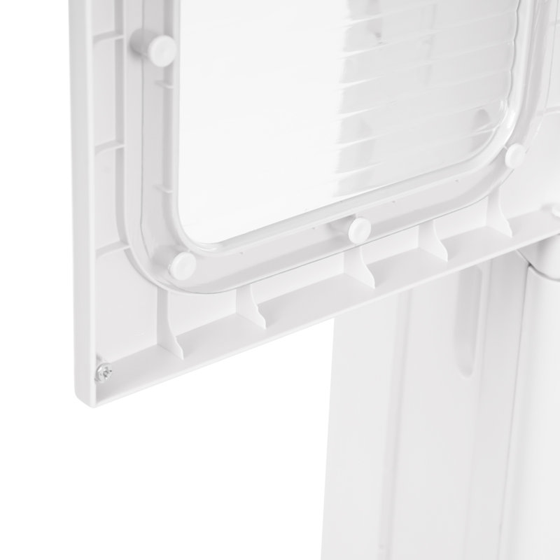 4-Tier Narrow Storage Cabinet Mobile Storage Organizer