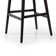 Lando Upholstered Counter Stool with Solid Wood Frame