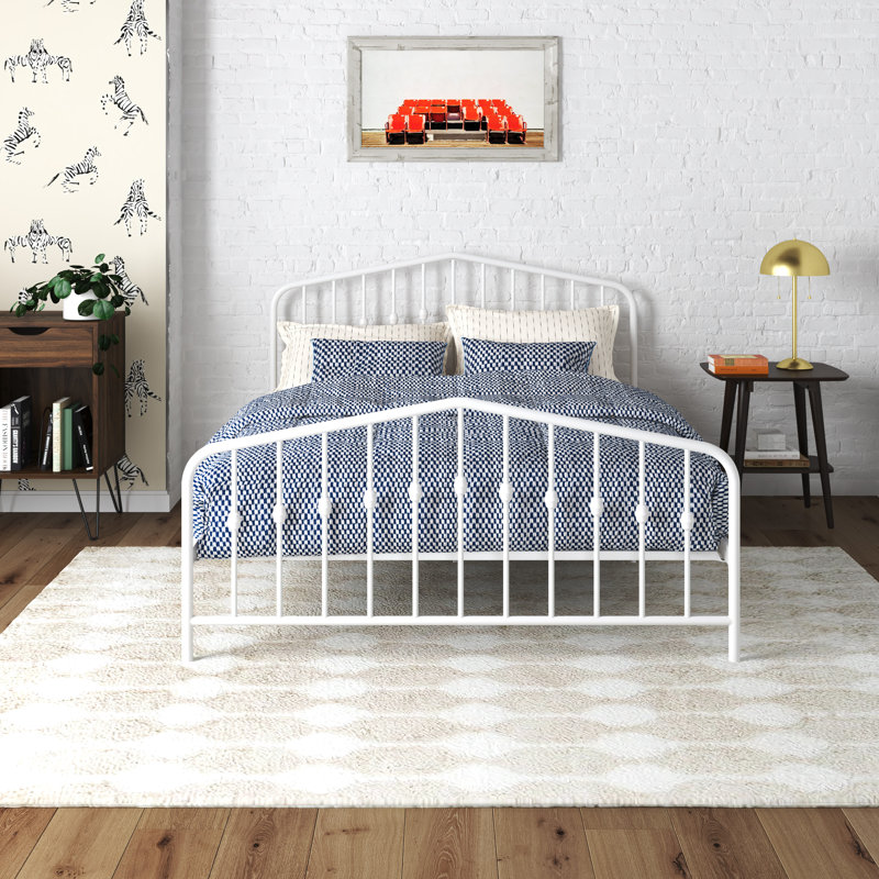 Holland UK Super King - DE 180 X 200 Cm Bed, Kingsize (5'), White