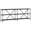 Console Table 200X30x75 Cm Engineered Wood And Steel-928366821-966814176