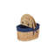 Wicker Picnic Basket with Lining