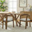 Ensemble de 2 chaises de salle à manger modernes, structure en bois d'hévéa, sièges rembourrés de forme cylindrique-982878527