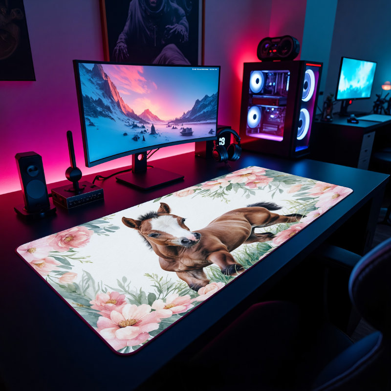 Polyester Desk Pad, 31.5x15.5