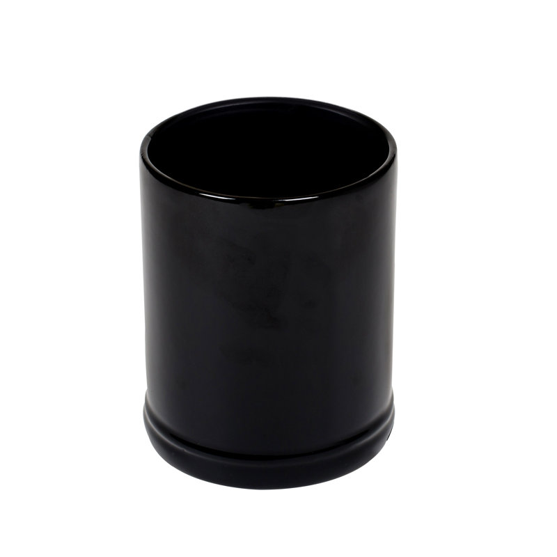 Chauffe-cire bougie en céramique, Noir
