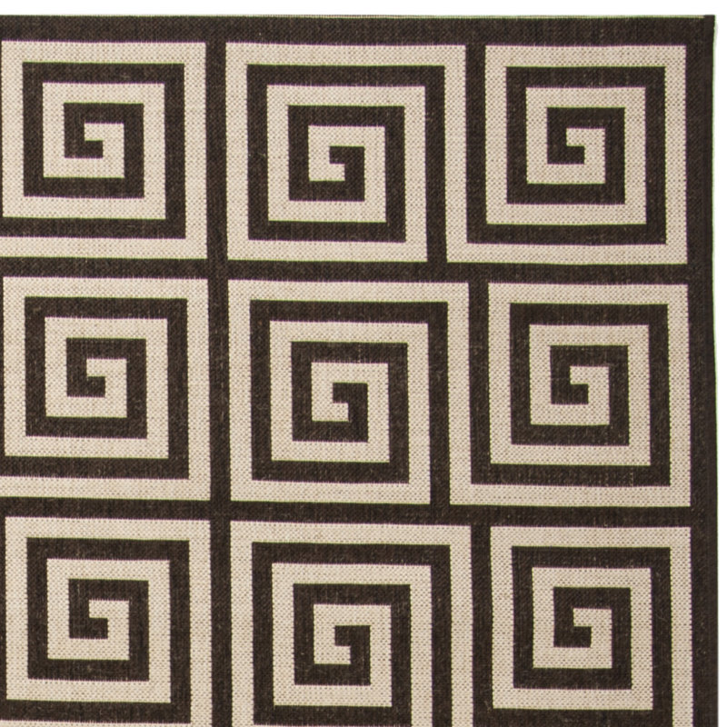 Tapis géométrique Gowanus 100 Performance, Rectangle 4 pi x 6 pi