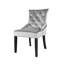 Chaise d'appoint rembourrée en velours Donegan-1585984370