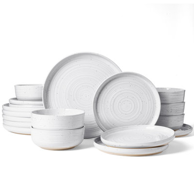 Stoneware Dinnerware Set Piece - Service for 6