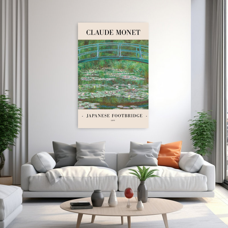 Art contemporain, art abstrait paysage de lys, H 60 po x l 40 po