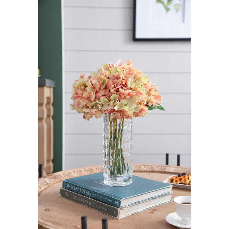 Ensemble de 12 hortensias 14 "Almost-Real 14", Vert