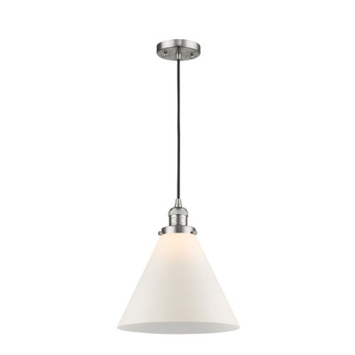 Luminaire suspendu conique à 1 lumière Westbrook