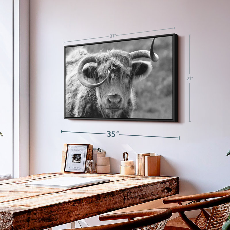 Animal «Vache Highland», H 31 po x l 21 po