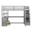 Lit mezzanine double avec tiroirs Varujhan Kids-2061484386