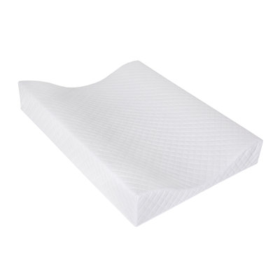 Deluxe Unisex Baby Waterproof Quilted Changing Mat - Anti Roll Cosy Caro White 