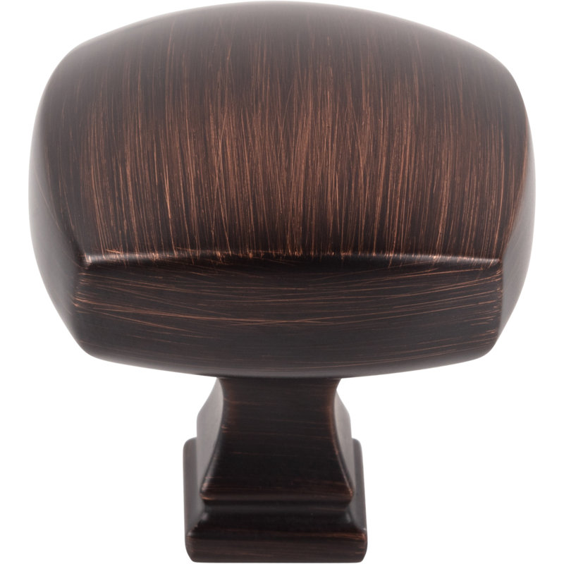 Audrey Square Knob, Brushed Oil Rubbed Bronze