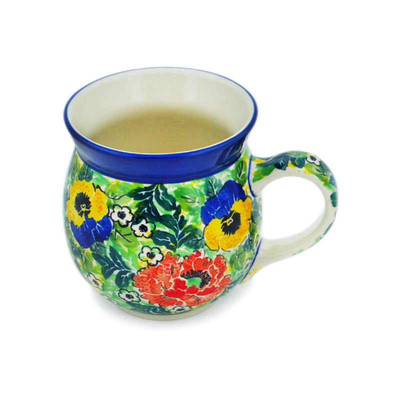 Grande tasse à bulles en grès 12 oz, 16