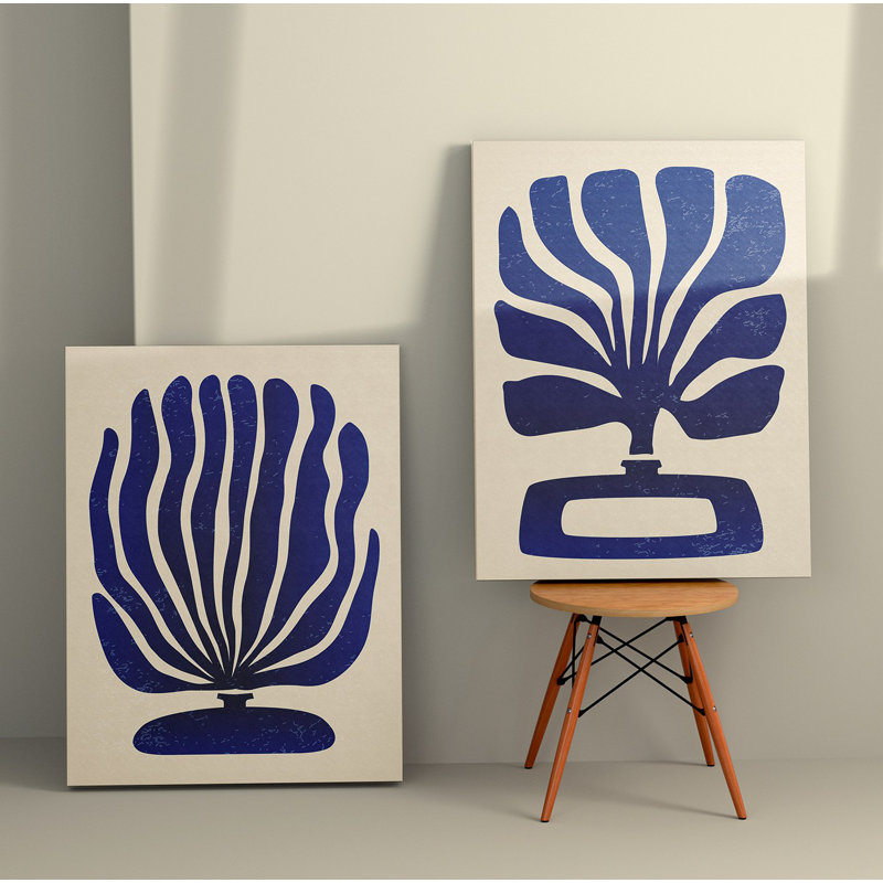 Élégantes peintures sur toile décoratives (2 pièces), 19,7 po x 27,6 po chacune | 100% toile avec cadres 100% bois | Superbe art mural pour le salon et la chambre à coucher, parfait pour la décoration intérieure et les idées de cadeaux