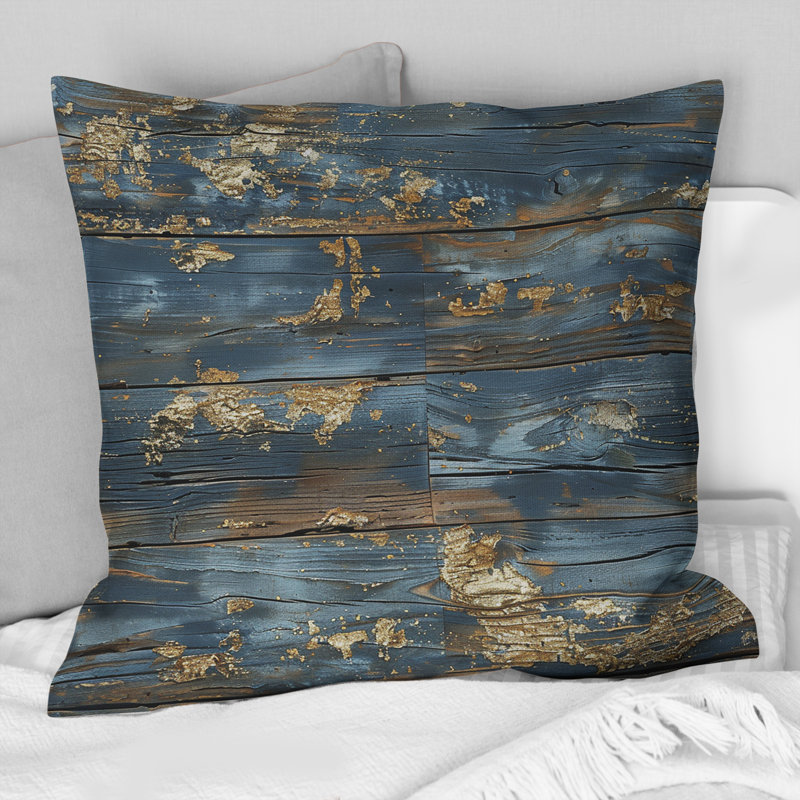 Coussin WeatheWood IV - Farmhouse, H 16 po x l 16 po