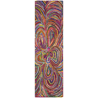 Anaheim Hand Tufted Cotton Floral Rug