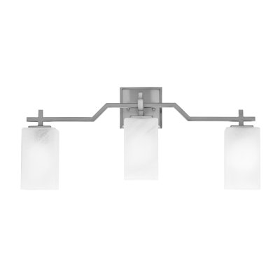 Corbin 3 Light Bath Bar With Glass