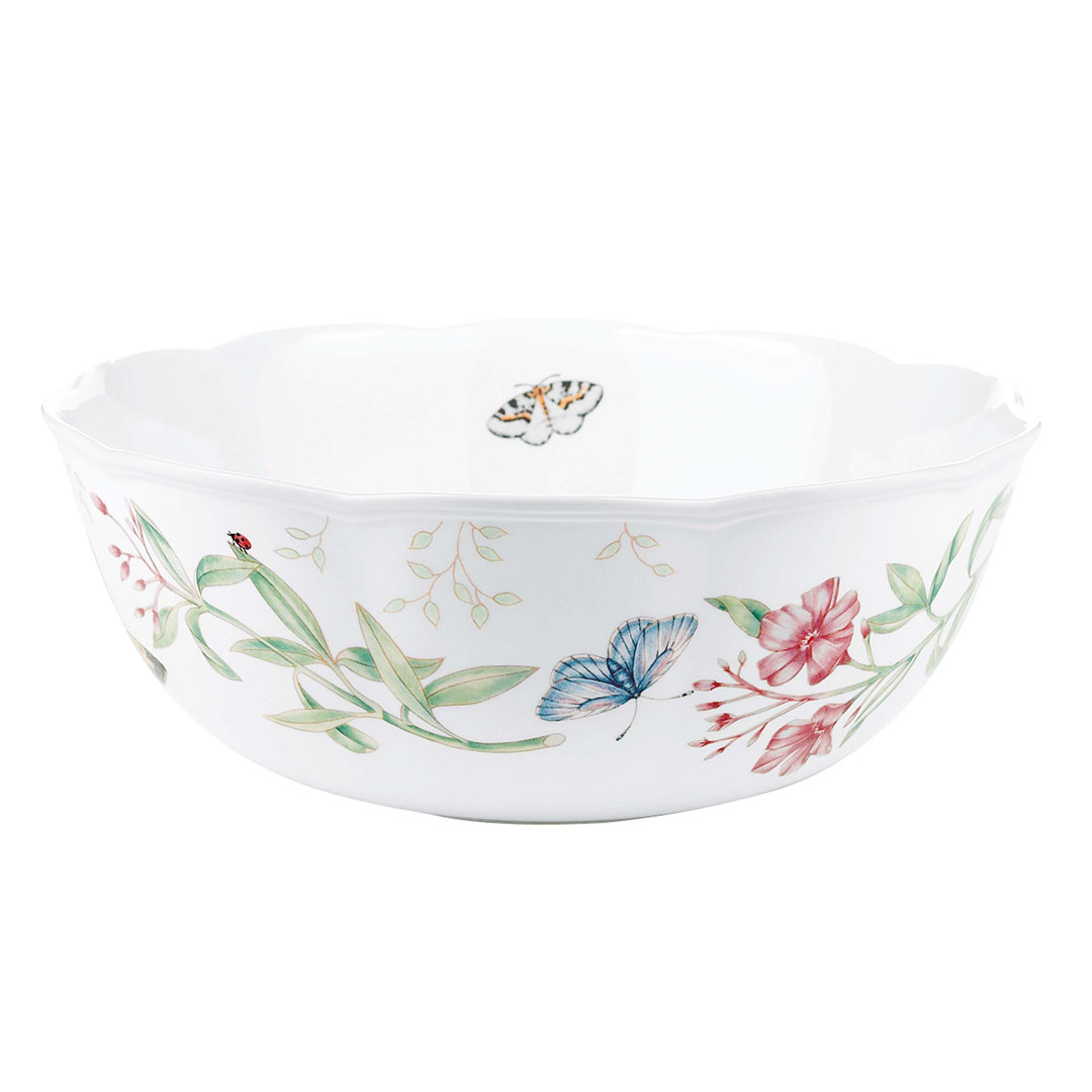 Lenox Butterfly Meadow Serving Bowl Lenox