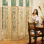 Paravent classique sculpté - Paravent pliable en bois 5,75 pi-1817137403-1814388420