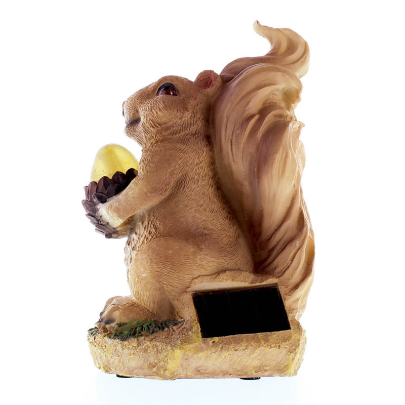 STATUE SOLAIRE SQUIRREL