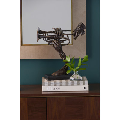 Trumpeter Sculpture
