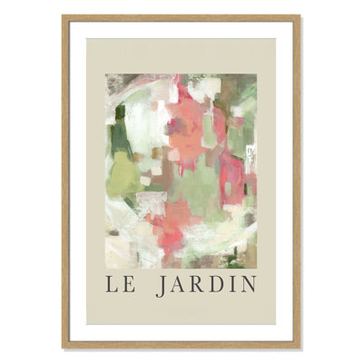Riya "Le Jardin" Print by Carol Robinson