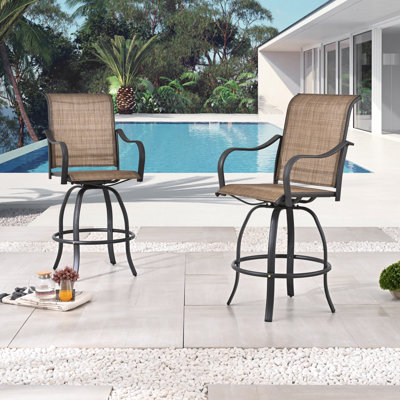 Harkey Patio Bar Stool 2-Pack