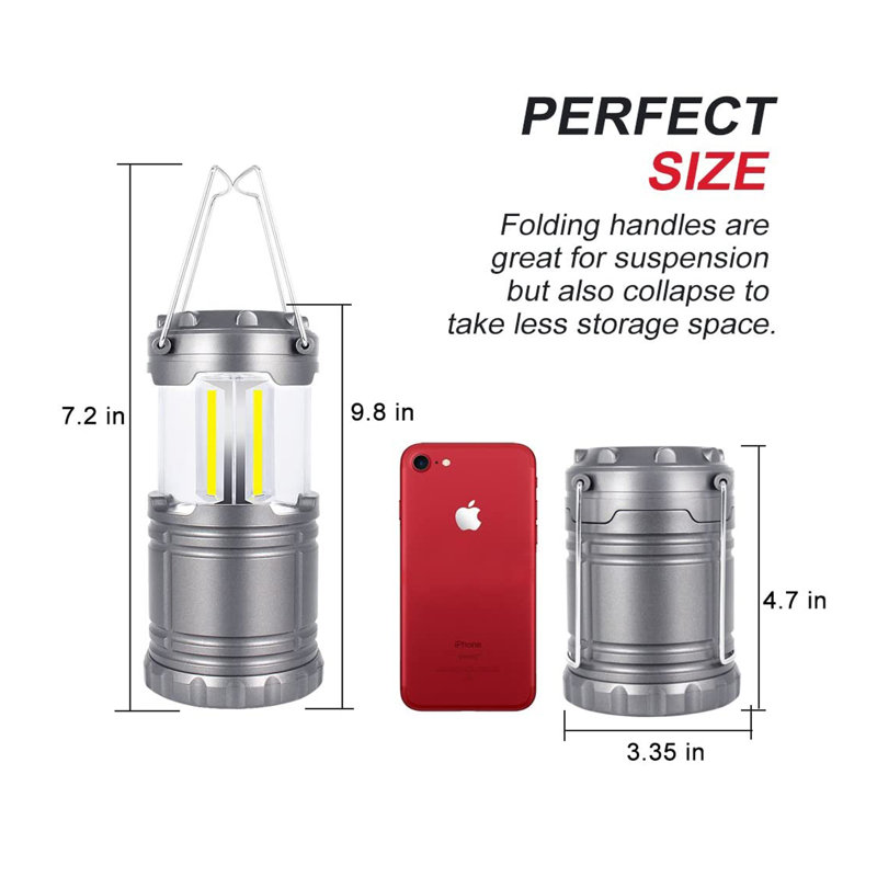 5.1'' Battery Powered Integrated LED Color Changing Outdoor Lantern