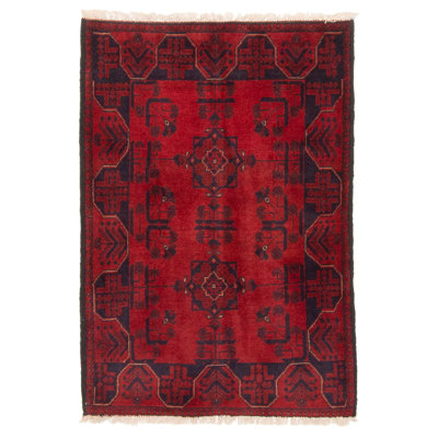 Finest Khal Mohammadi Red Rug 2'8" x 3'11"