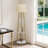 62.4'' Gold/Clear Column Floor Lamp