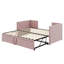 Lit de jour simple rembourré avec couchette escamotable escamotable-1949025892