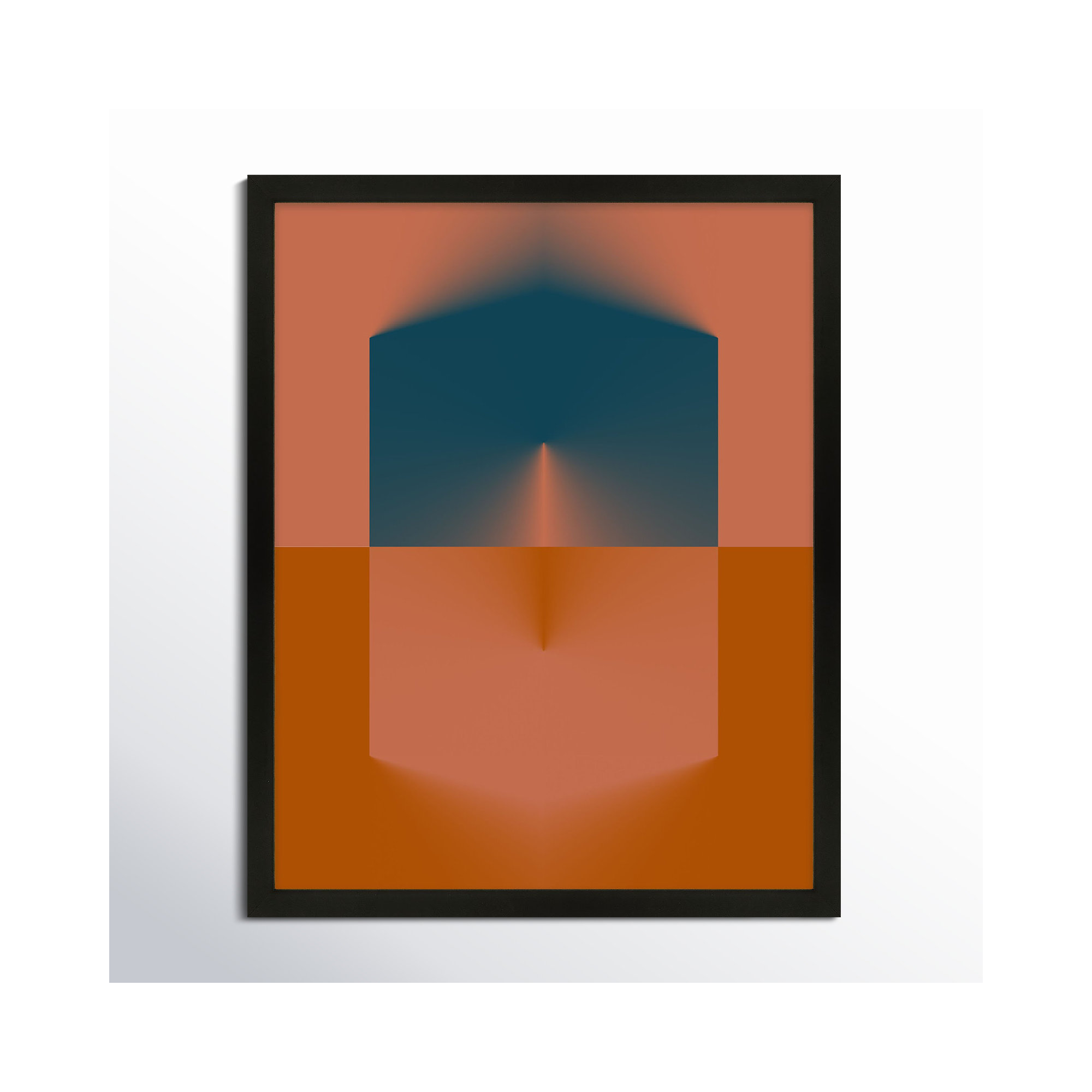 Capsule Collection 1 by Jacques Pilon, Black Framed, 20" H x 16" W x 1.25" D