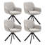 59cm Wide Upholstered Metal Side Chair (Set of 4)-1840795260