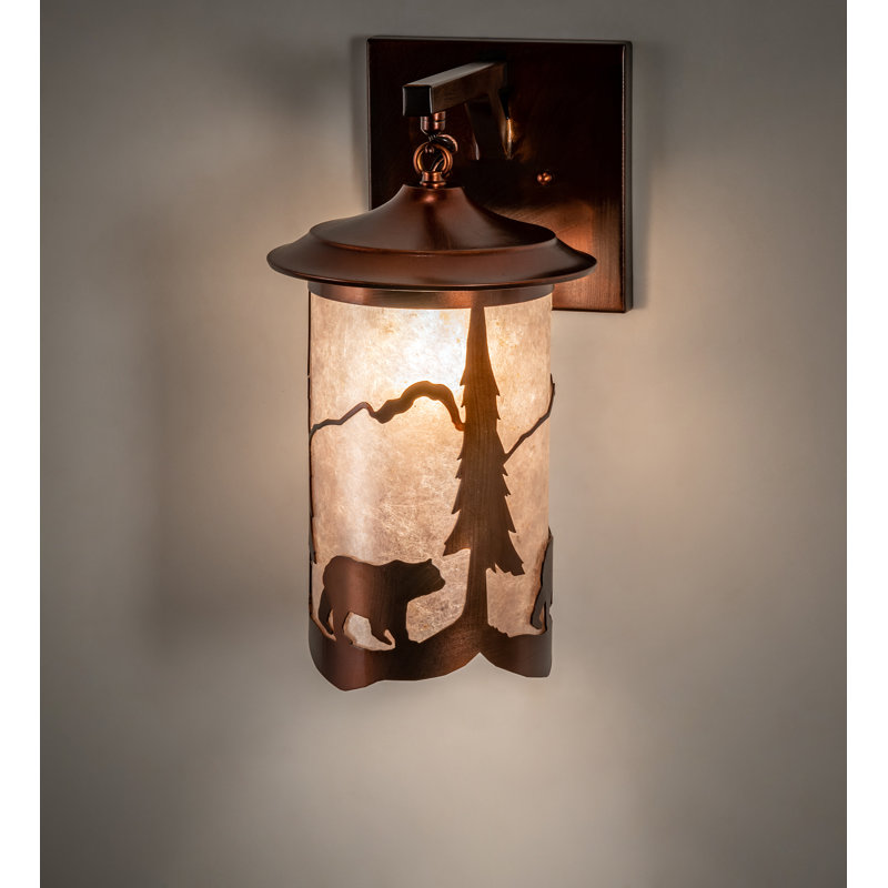 Rustic Lodge 1 - Light Armed Sconce