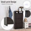 Armoire de rangement pour chaussures tendance avec 3 grands tiroirs dépliants et une surface supérieure spacieuse pour les petits articles