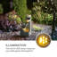 Delos Weather Resistant Cascade Fountain with Light
