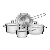 Tramontina Allegra Deep Casserole In Stainless Steel With Triple