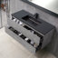 Meuble-lavabo mural simple 47 po avec comptoir en quartz Lecio-1769803677