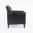 Enoks Tufted Leather Armchair-2044316491