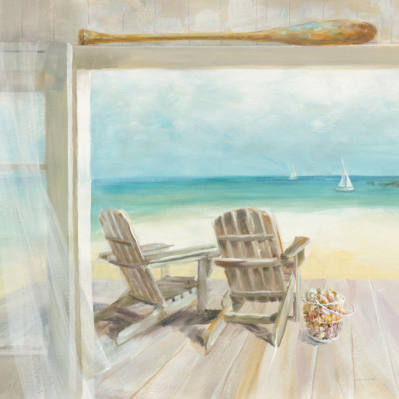 Seaside Morning by Danhui Nai - Wrapped Canvas Print, 51cm H x 76cm W x 3.8cm D