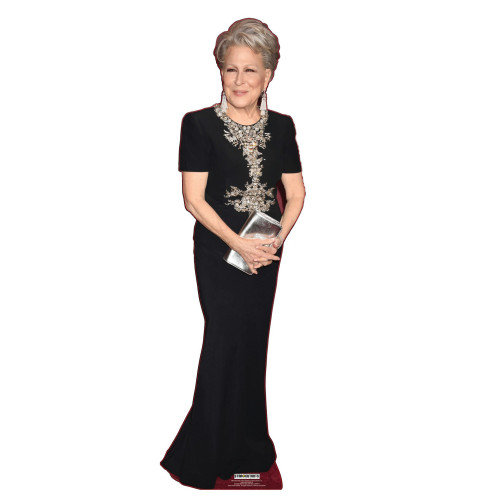 SC2482 Bette Midler - Tapis rouge découpé en carton debout
