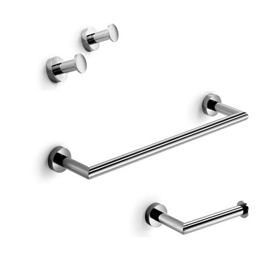 Ensemble de quincaillerie de salle de bain 4 pièces Baketo